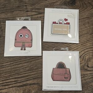 Michael Kors Bag Stickers Set Of 3
